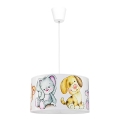 Duolla - Детская подвесная люстра SWEET BEARS 1xE27/40W/230V диаметр 35 см