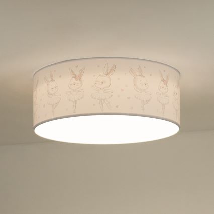Duolla - Дитячий світлодіодний стельовий світильник CORTINA LED/26W/230V діаметр 40 см 4000K