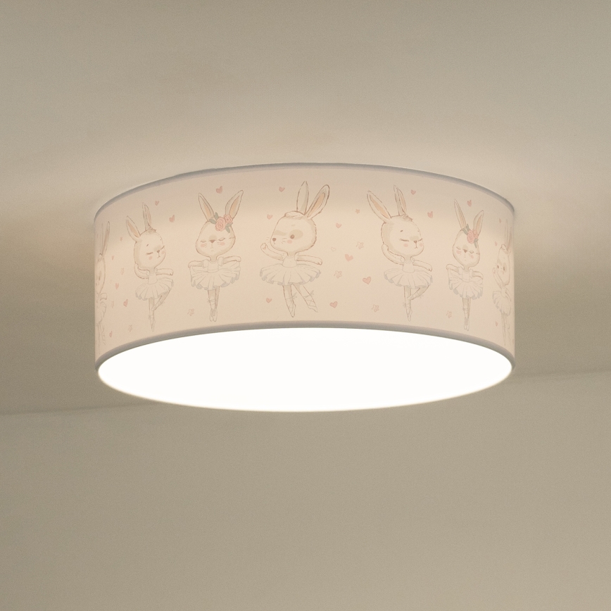 Duolla - Дитячий світлодіодний стельовий світильник CORTINA LED/26W/230V діаметр 40 см 4000K