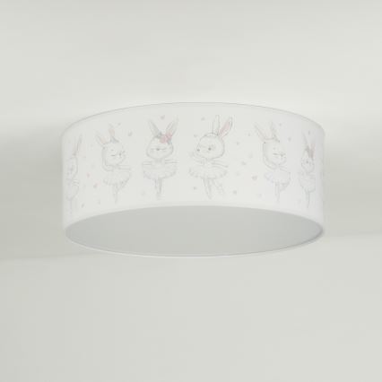 Duolla - Дитячий світлодіодний стельовий світильник CORTINA LED/26W/230V діаметр 40 см 4000K