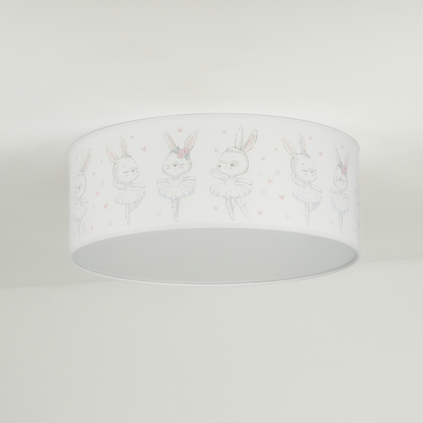 Duolla - Дитячий світлодіодний стельовий світильник CORTINA LED/26W/230V діаметр 40 см 4000K