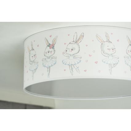 Duolla - Дитячий світлодіодний стельовий світильник CORTINA LED/26W/230V діаметр 40 см 4000K