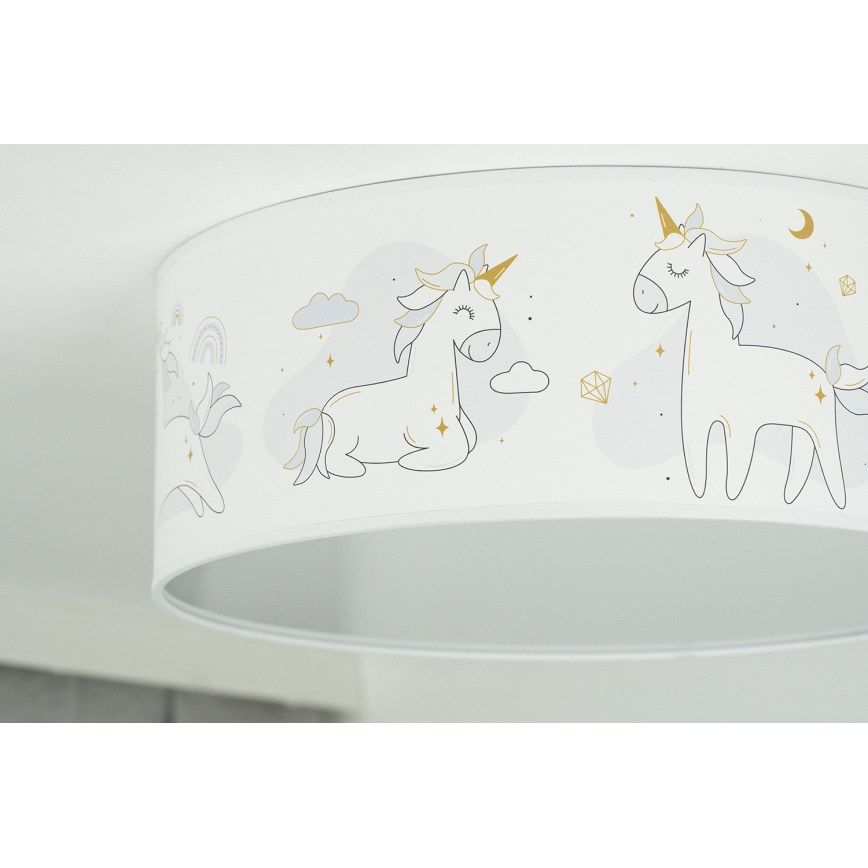Duolla - Світильник дитячий стельовий LED CORTINA LED/26W/230V діам. 40 см 4000K