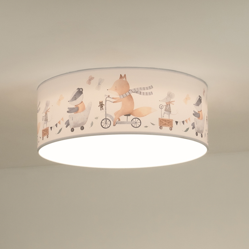 Duolla - Світильник дитячий стельовий LED CORTINA LED/26W/230V діам. 40 см 4000K