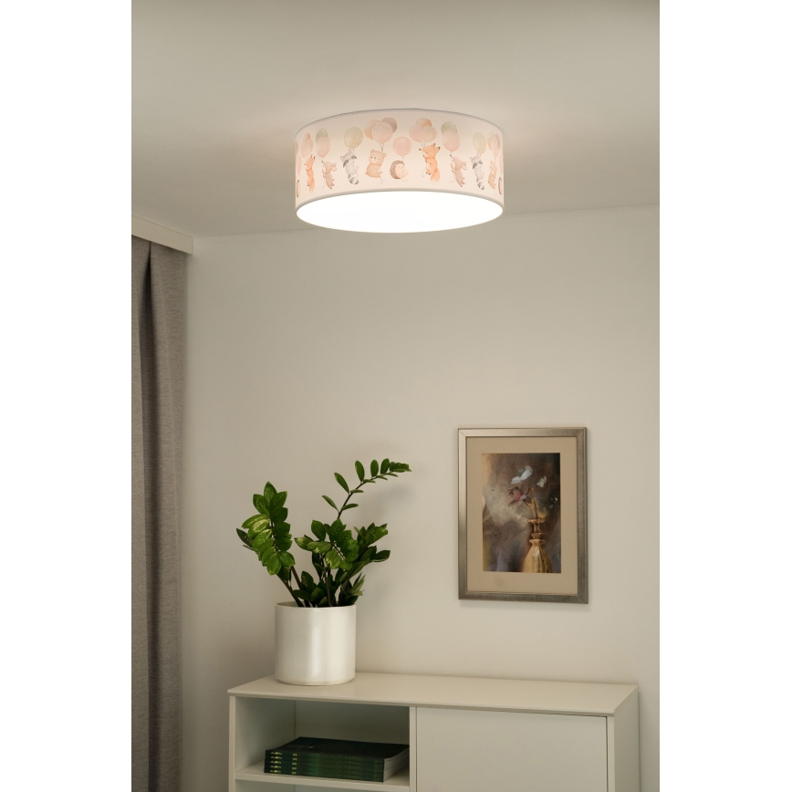 Duolla - Світильник дитячий стельовий LED CORTINA LED/26W/230V діам. 40 см 4000K