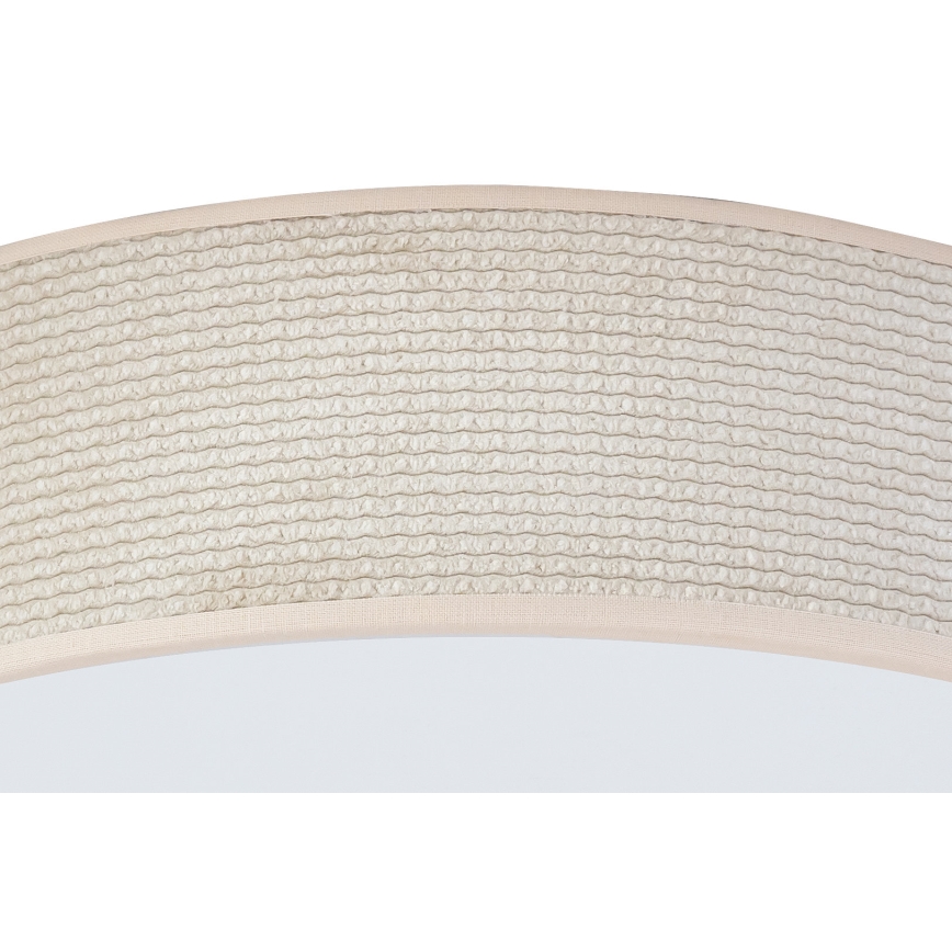 Duolla - Світлодіодний стельовий світильник CORTINA LED/26W/230V діам. 30 см 4000K бежевий