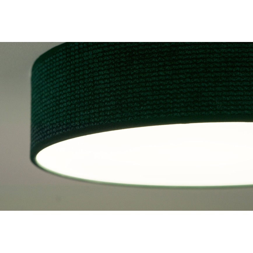 Duolla - Світлодіодний стельовий світильник CORTINA LED/26W/230V діам. 30 см 4000K зелений