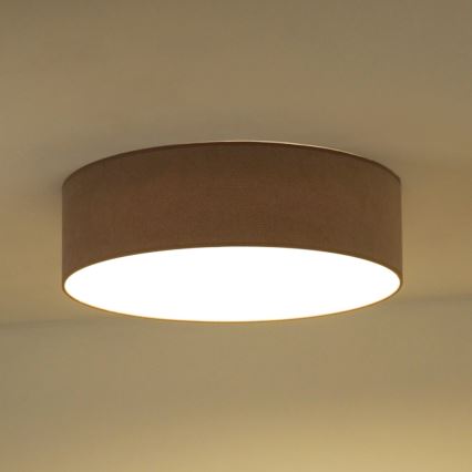 Duolla - Світильник стельовий LED CORTINA LED/26W/230V діам. 30 см 4000K коричневий