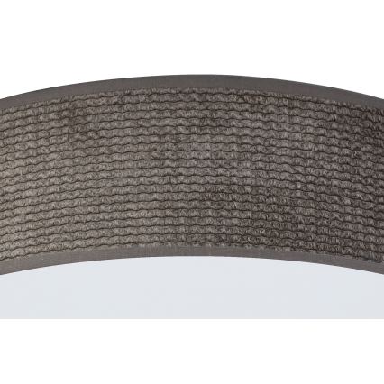 Duolla - Світильник стельовий LED CORTINA LED/26W/230V діам. 30 см 4000K коричневий