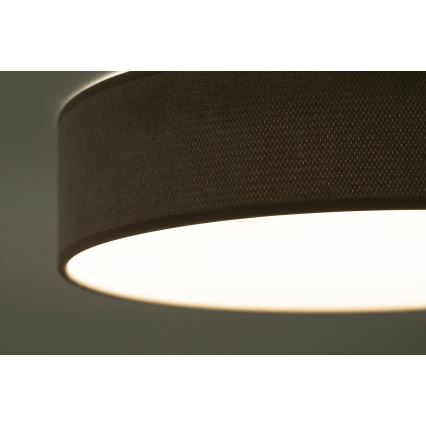 Duolla - Світильник стельовий LED CORTINA LED/26W/230V діам. 30 см 4000K коричневий