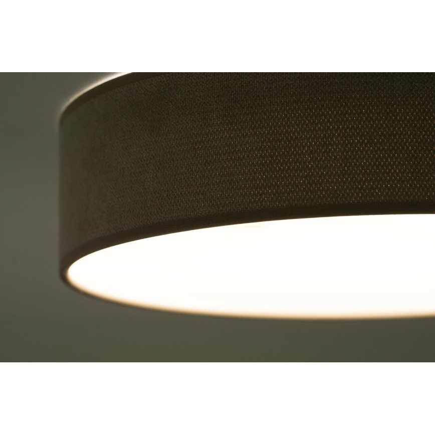Duolla - Світильник стельовий LED CORTINA LED/26W/230V діам. 30 см 4000K коричневий