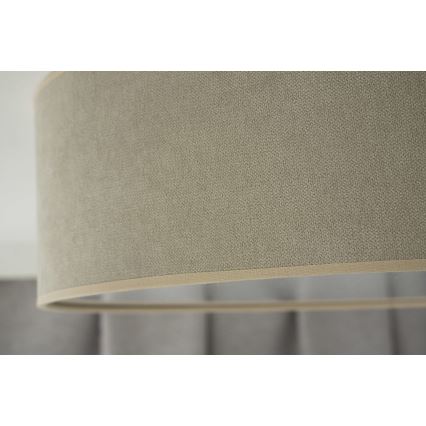 Duolla - Світлодіодний стельовий світильник CORTINA LED/26W/230V діам. 45 см 4000K бежевий