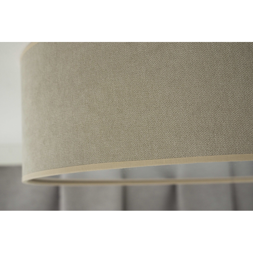 Duolla - Світлодіодний стельовий світильник CORTINA LED/26W/230V діам. 45 см 4000K бежевий