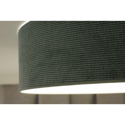 Duolla - Світлодіодний стельовий світильник CORTINA LED/26W/230V діам. 45 см 4000K бірюзовий