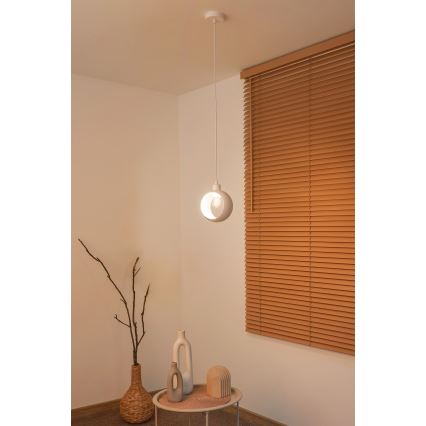 Duolla - Люстра на тросе IRONLINE 1xE27/15W/230V белая