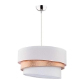 Duolla - Люстра на тросе TRIO 1xE27/40W/230V диам. 45 см золотистый/белый