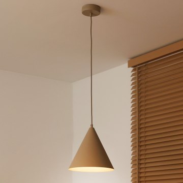 Duolla - Люстра на тросі IRONLINE 1xG9/3W/230V Ø 25 см, бежева