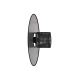 Duolla - Настенный светильник TOKYO RATTAN 1xE27/15W/230V серебристый/черный