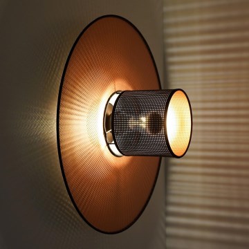 Duolla - Настенный светильник TOKYO SHINY 1xE27/15W/230V медный/черный