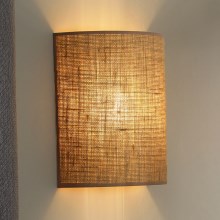 Duolla - Настенный светильник YUTE 1xE27/15W/230V коричневый