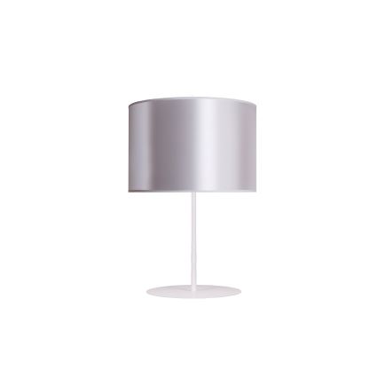 Duolla - Настільна лампа CANNES 1xE14/15W/230V діаметр 20 см срібний/мідний/білий