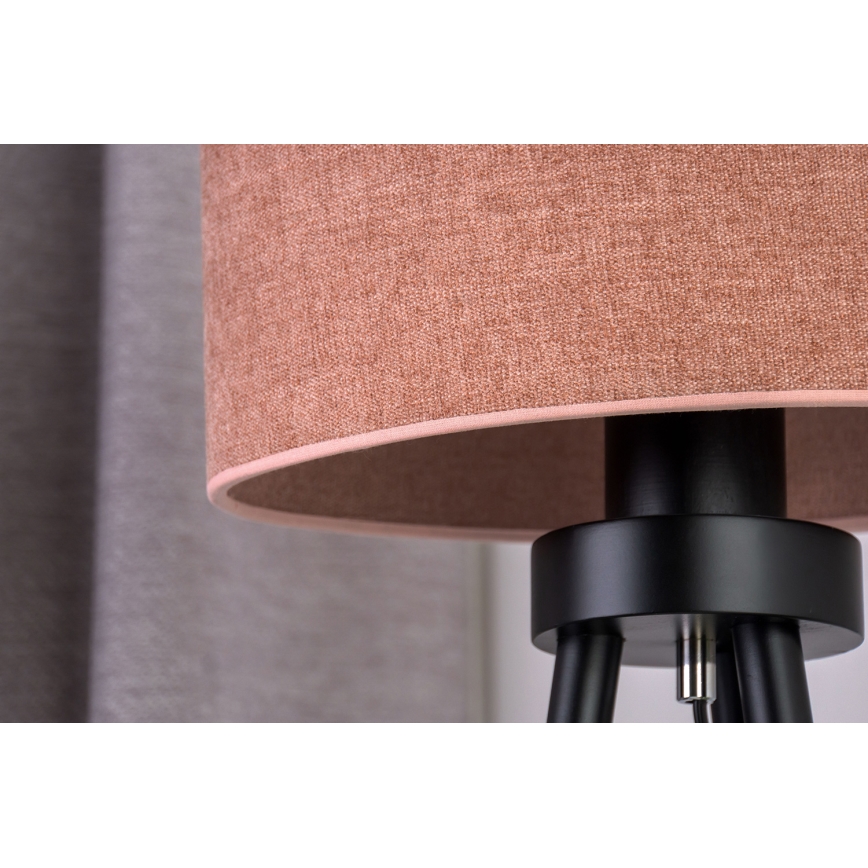 Duolla - Настільна лампа OVAL 1xE27/15W/230V діаметр 30 см рожевий