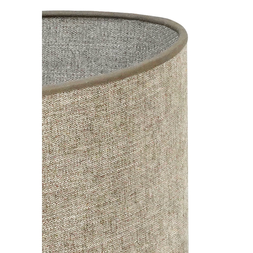 Duolla - Настільна лампа OVAL 1xE27/15W/230V діаметр 30 см коричневий