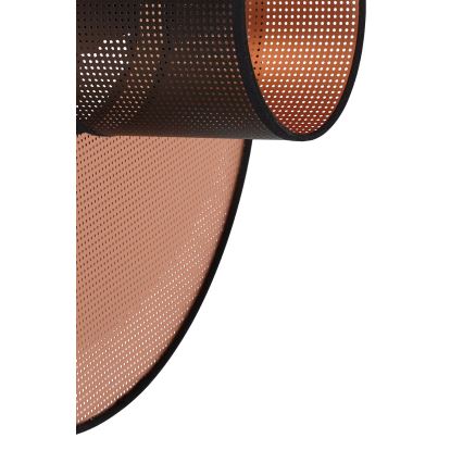 Duolla - Настінний світильник TOKYO SHINY 1xE27/15W/230V діаметр 50 см мідний/чорний