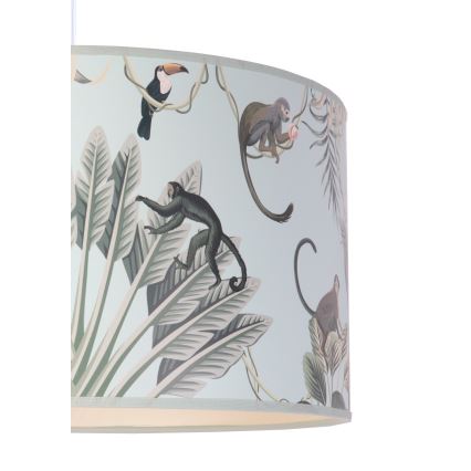 Duolla - Настольная лампа MONKEYS 1xE27/15W/230V диаметр 17,4 см