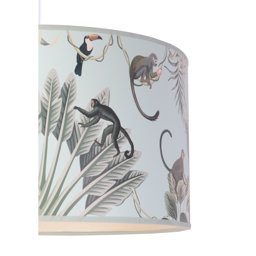 Duolla - Настольная лампа MONKEYS 1xE27/15W/230V диаметр 17,4 см