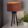 Duolla - Настольная лампа OVAL 1xE27/15W/230V диаметр 30 см розовый