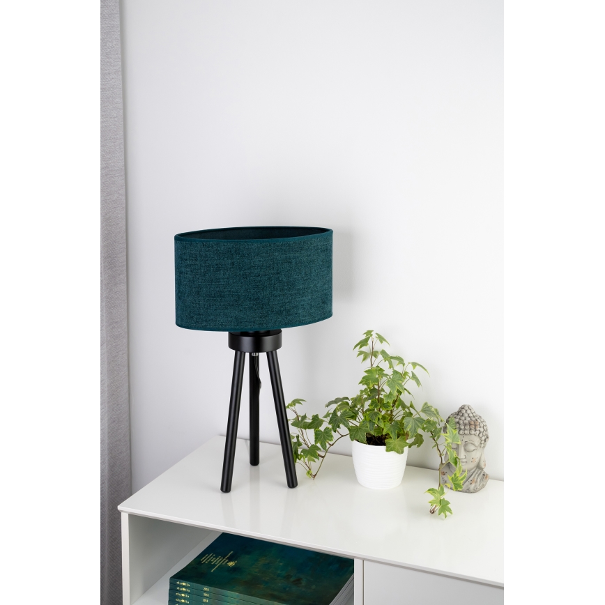 Duolla - Настольная лампа OVAL 1xE27/15W/230V диаметр 30 см зеленый