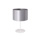 Duolla - Настольная лампа CANNES 1xE14/15W/230V 20 см серебряный/белый
