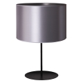 Duolla - Настольная лампа CANNES 1xE14/15W/230V 20 см серебряный/черный
