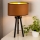 Duolla - Настольная лампа OVAL VEGAN 1xE27/15W/230V коричневый