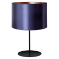 Duolla - Настільна лампа CANNES 1xE14/15W/230V 20 см синій/мідний/чорний