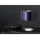 Duolla - Настільна лампа CANNES 1xE14/15W/230V 20 см синій/срібний/чорний