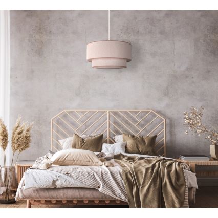 Duolla - Підвісна люстра BOHO 1xE27/40W/230V діаметр 45 см бежевий