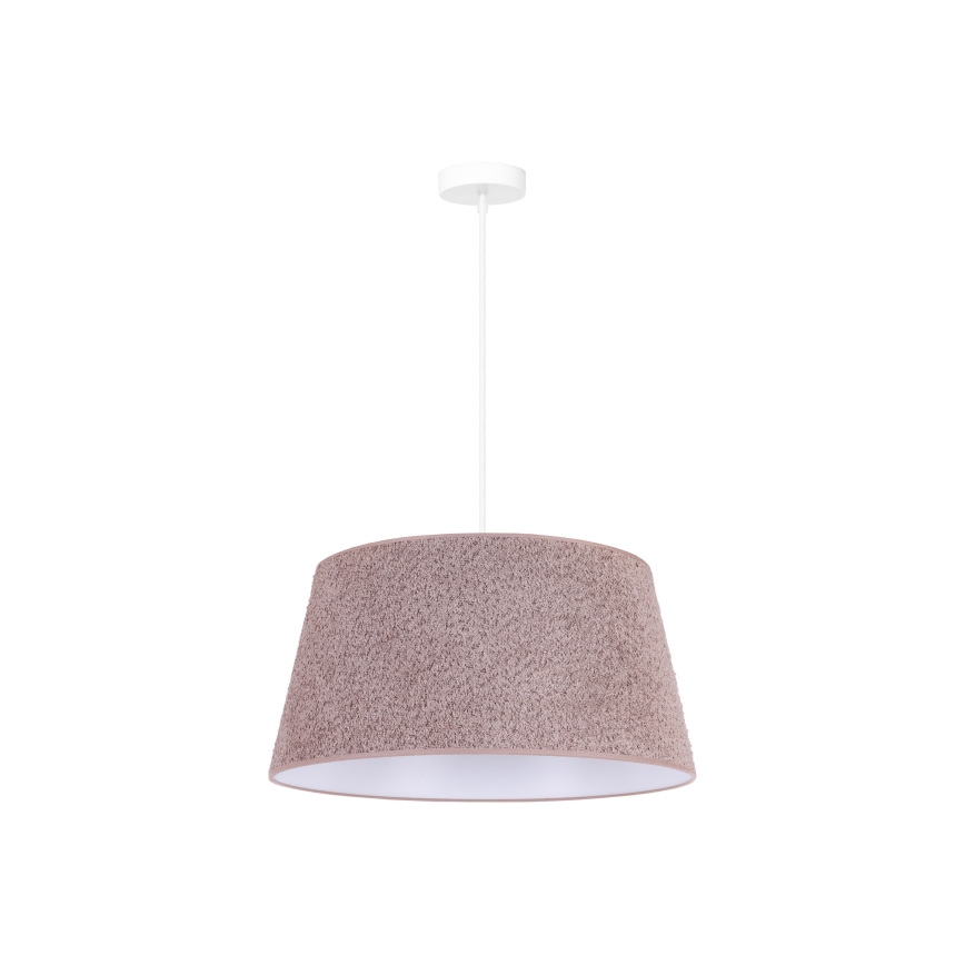 Duolla - Підвісна люстра BOUCLE 1xE27/15W/230V діаметр 50 см коричневий