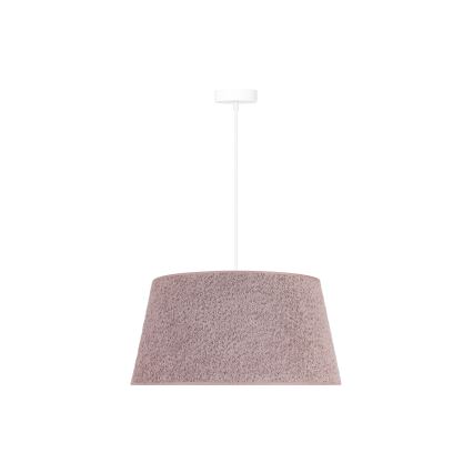 Duolla - Підвісна люстра BOUCLE 1xE27/15W/230V діаметр 50 см коричневий