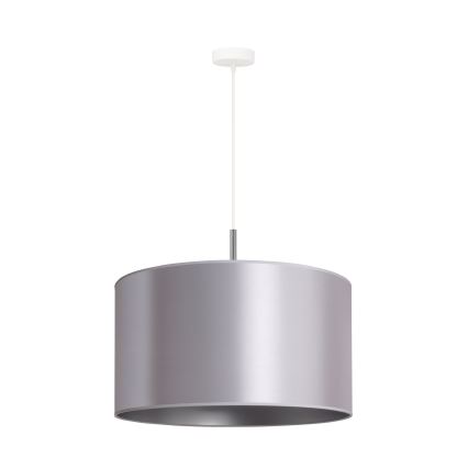 Duolla - Підвісна люстра CANNES 1xE27/15W/230V діаметр 45 см срібний