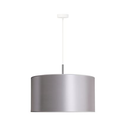 Duolla - Підвісна люстра CANNES 1xE27/15W/230V діаметр 45 см срібний