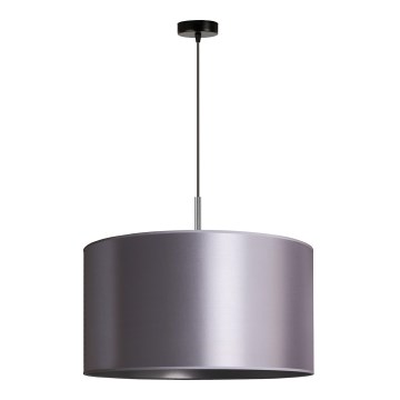 Duolla - Підвісна люстра CANNES 1xE27/15W/230V діаметр 45 см срібний