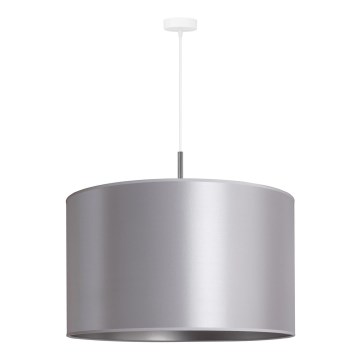 Duolla - Підвісна люстра CANNES 1xE27/15W/230V діаметр 50 см срібний