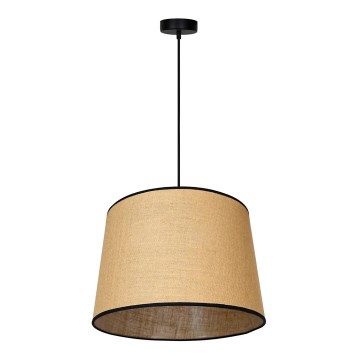 Duolla - Підвісна люстра CONE 1xE27/15W/230V діаметр 40 см коричневий/чорний