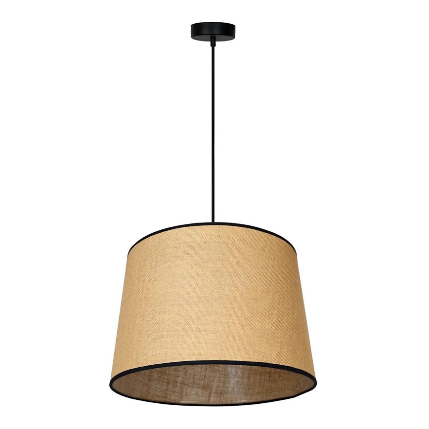 Duolla - Підвісна люстра CONE 1xE27/15W/230V діаметр 40 см коричневий/чорний