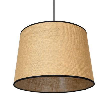 Duolla - Підвісна люстра CONE 1xE27/15W/230V діаметр 40 см коричневий/чорний
