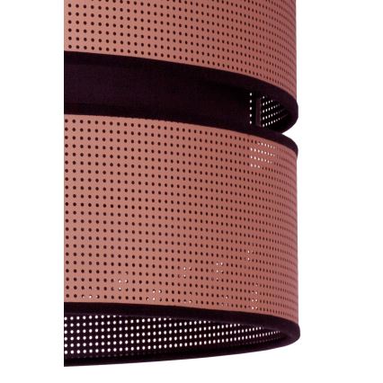 Duolla - Підвісна люстра COPPER SHINY 1xE27/15W/230V діаметр 40 см мідний/чорний