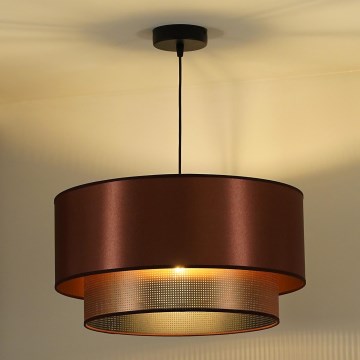 Duolla - Підвісна люстра COPPER SHINY 1xE27/15W/230V діаметр 45 см мідний