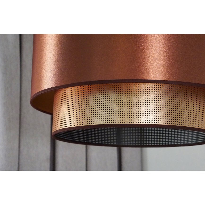 Duolla - Підвісна люстра COPPER SHINY 1xE27/15W/230V діаметр 45 см мідний